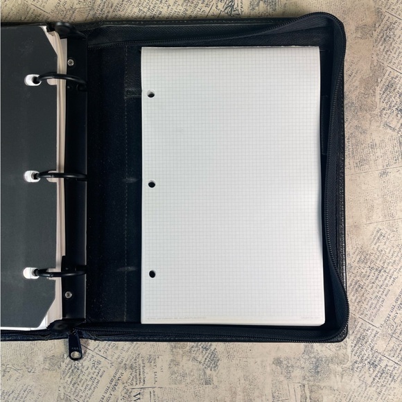 Day Runner vintage zip around organizer - Picture 10 of 12